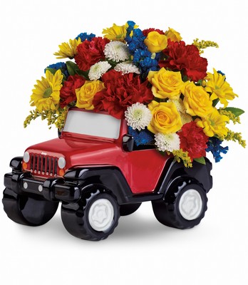 Jeep Wrangler King of the Road by Teleflora